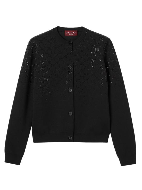 26SS 구찌 가디건 813850 XKFB31043 BLACK