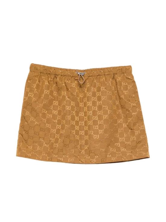 26SS 구찌 숏 스커트 856026 ZAUC02709 Brown