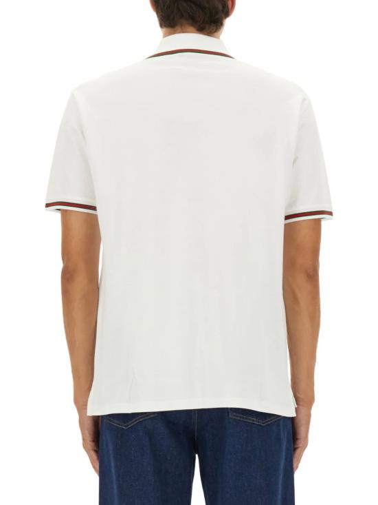 26SS 구찌 코튼 폴로 셔츠 795174 XJEOX9692 White - GUCCI