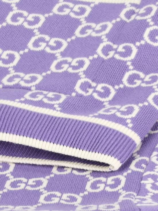 26SS 구찌 가디건 856262 XKE0M5019 VIOLET - GUCCI