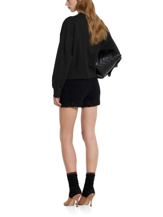 26SS 구찌 자수 코튼 저지 스웨트셔츠 837931 XJHMP1043 Black - GUCCI