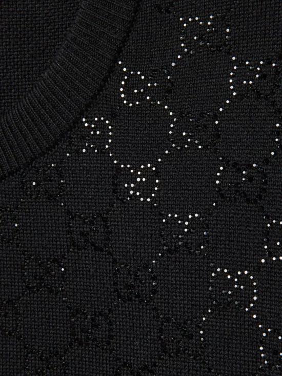 26SS 구찌 미디 원피스 852066 XKFB31043 Nero - GUCCI
