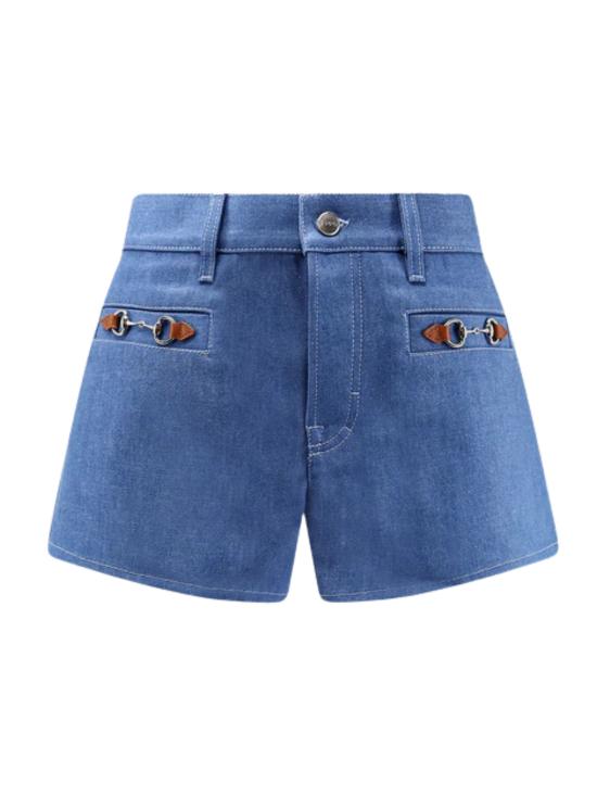 26SS 구찌 숏팬츠 851990 XDDEH4850 Denim scuro