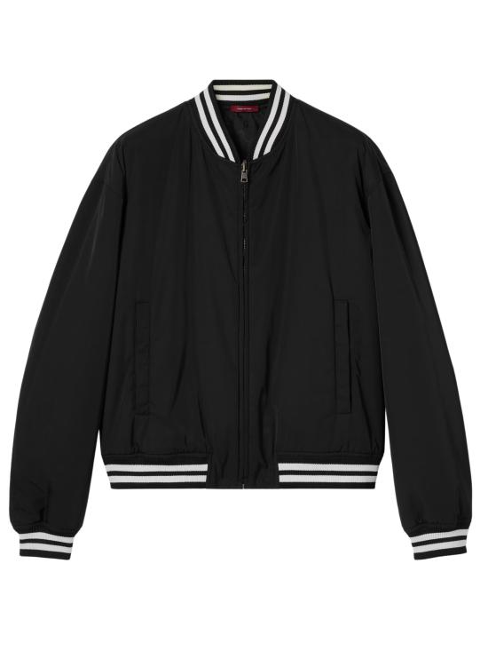 26SS 구찌 리버서블 나일론 트윌 지퍼 재킷 851254 ZAT3D1000 Nero