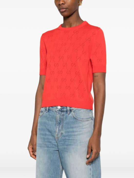 26SS 구찌 스웨터 856204 XKFCO5741 Rosso - GUCCI