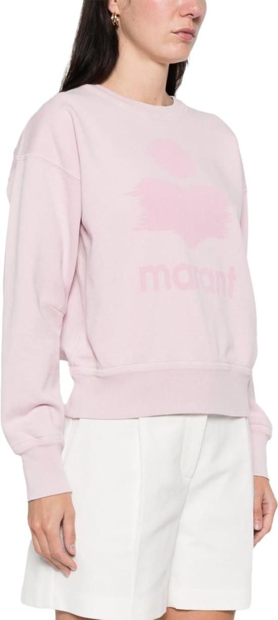 26SS 이자벨마랑 모빌리 스웨트 셔츠 SW0011FAC1M04E40LK PINK - ISABEL MARANT