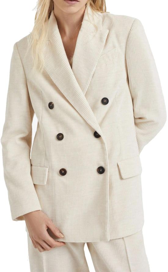  브루넬로 쿠치넬리 수트 자켓 MD5767032PTD576C058 WHITE - BRUNELLO CUCINELLI