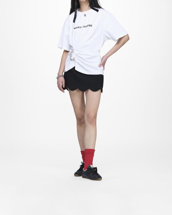 26FW 마크제이콥스 반팔 티셔츠 2P6RTP074C29 100 BIANCO - MARC JACOBS