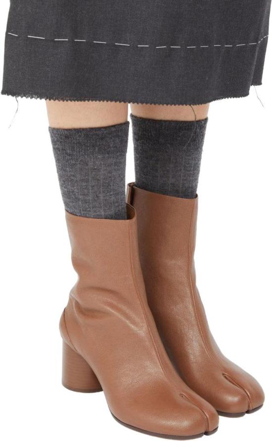 26FW 마르지엘라 타비 빈티지 레더 부츠 S58WU0246P3753T2621 BROWN - MAISON MARGIELA