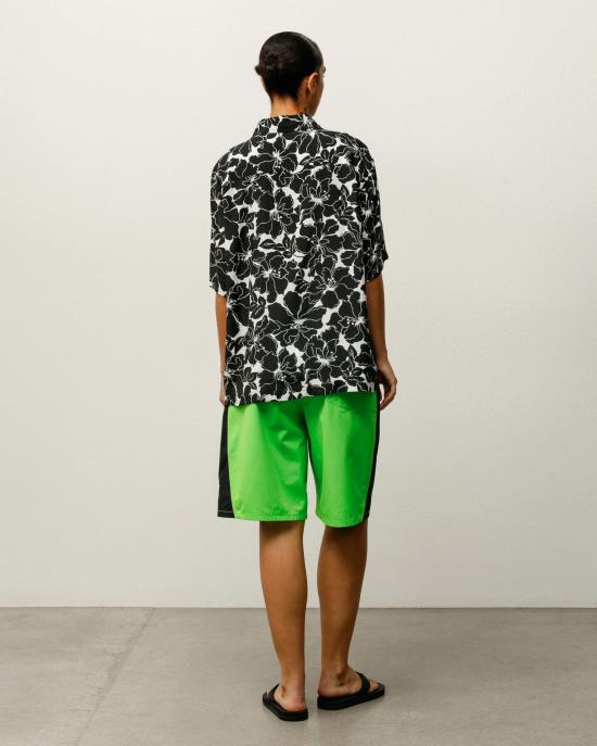 26SS 스투시 반팔 셔츠 1110386 0001 Black - STUSSY