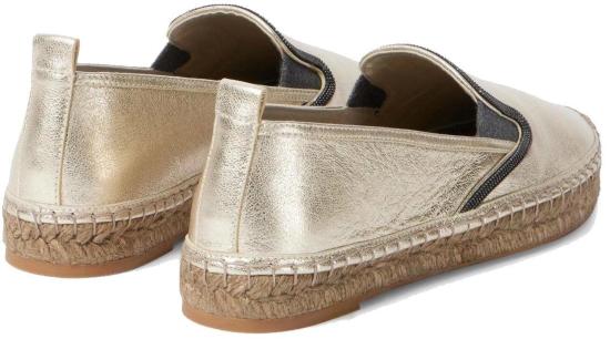  브루넬로 쿠치넬리 로퍼 MZLMG2722PTZLMNC9124 GOLD - BRUNELLO CUCINELLI