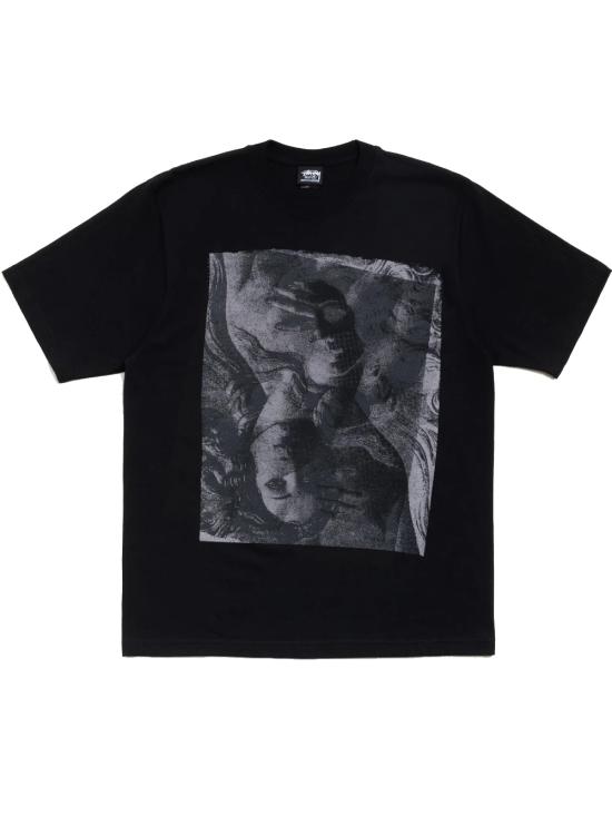 26SS 스투시 반팔 티셔츠 1905194 0001 Black