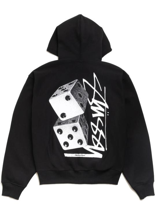 26SS 스투시 후드 티셔츠 1975187 0001 Black - STUSSY