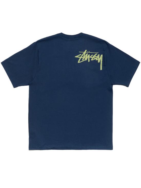 26SS 스투시 반팔 티셔츠 1905194 0806 Navy - STUSSY