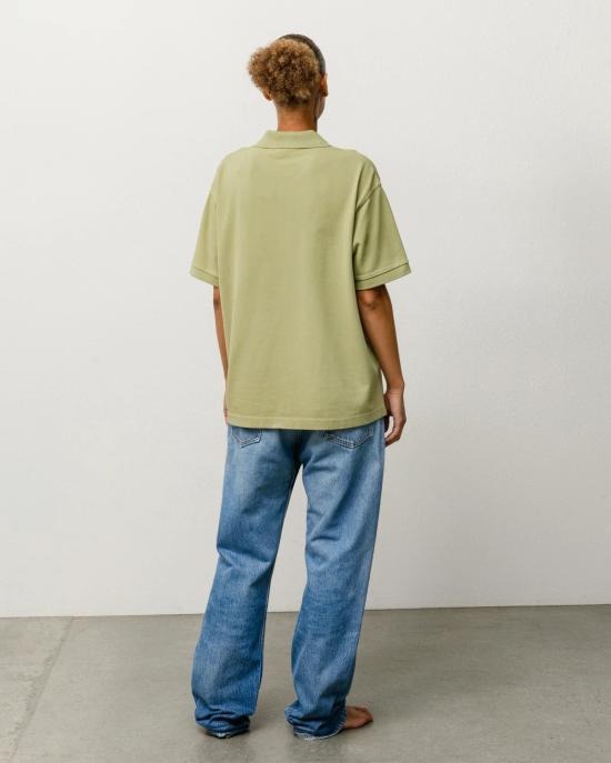 26SS 스투시 폴로 티셔츠 1140367 20125 Leaf - STUSSY