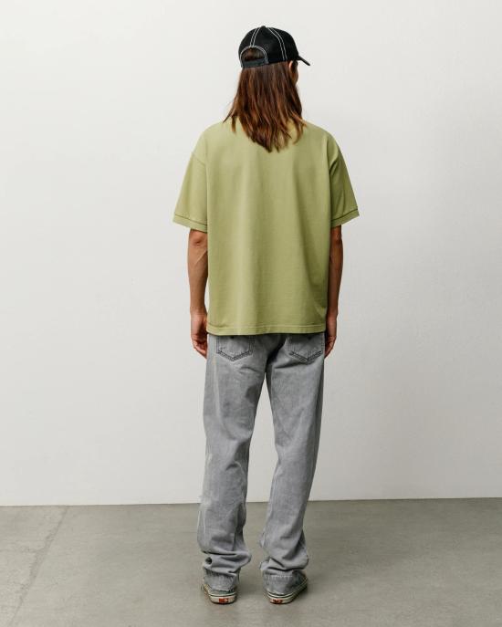 26SS 스투시 폴로 티셔츠 1140367 20125 Leaf - STUSSY