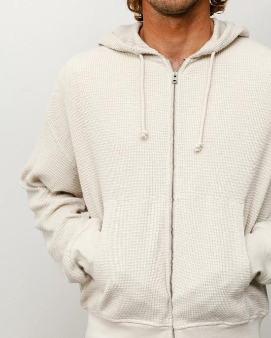 26SS 스투시 후드 티셔츠 1140410 1207 Bone - STUSSY