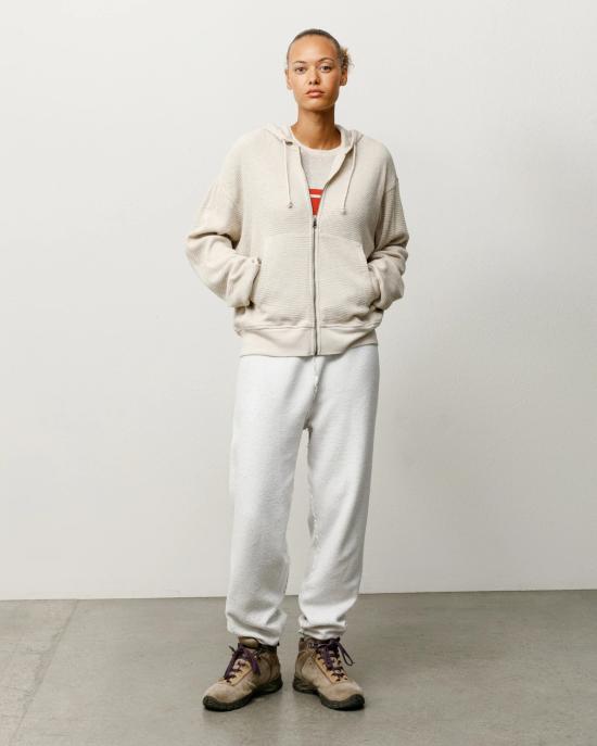 26SS 스투시 후드 티셔츠 1140410 1207 Bone - STUSSY