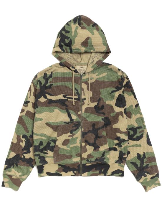 26SS 스투시 후드 티셔츠 1140410 1431 Camo
