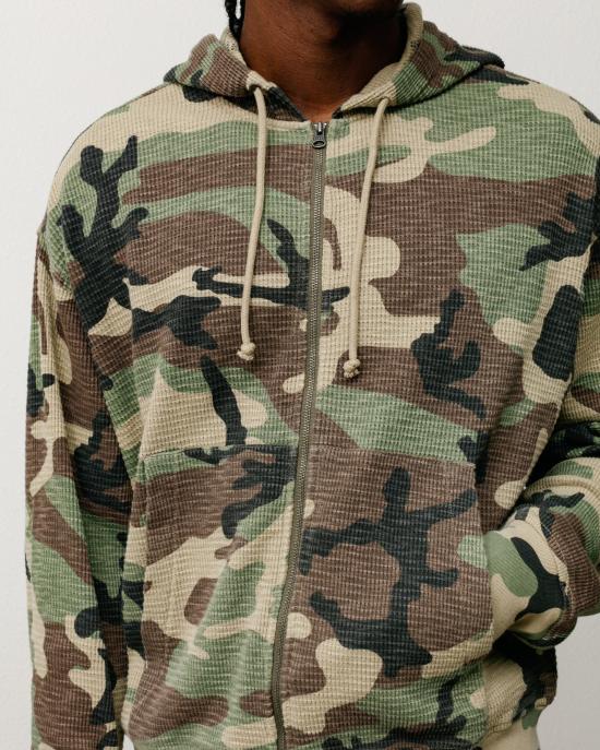 26SS 스투시 후드 티셔츠 1140410 1431 Camo - STUSSY