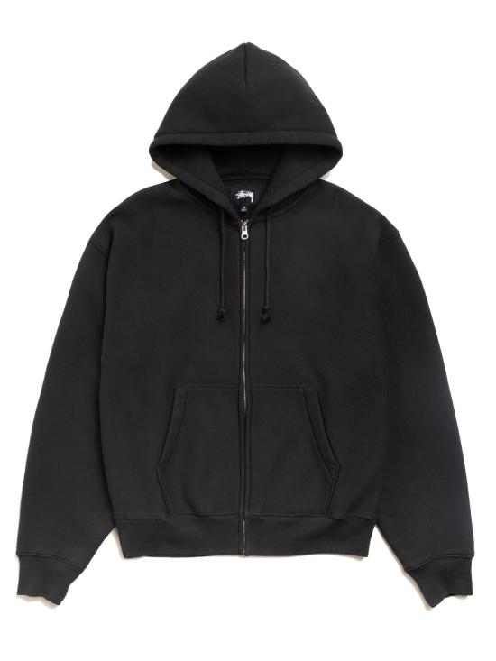 26SS 스투시 후드 티셔츠 118617 0001 Black