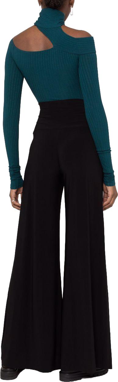 26SS 노마카말리 팔라초 팬츠 KK2277PL112001 BLACK - NORMA KAMALI