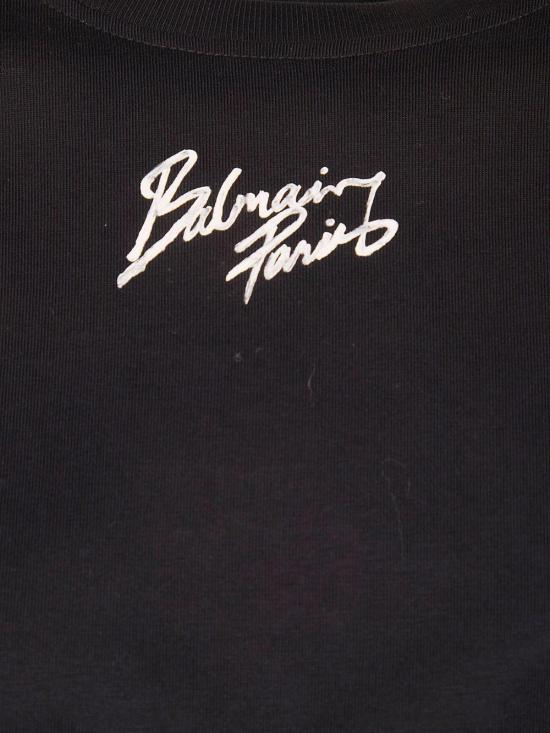26SS 발망 반팔 티셔츠 3615885887232 BLACK - BALMAIN
