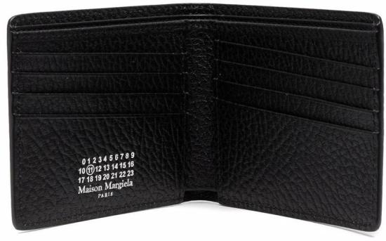 26FW 마르지엘라 4스티치 반지갑 SA1UI0016P4455T8013 BLACK - MAISON MARGIELA