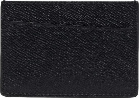 26FW 마르지엘라 포 스티치 카드 홀더 SA1VX0007P4745T8013 BLACK