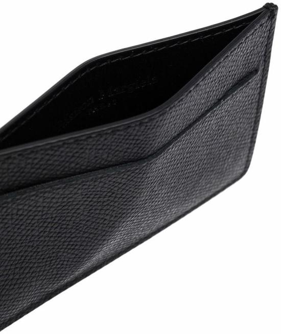 26FW 마르지엘라 포 스티치 카드 홀더 SA1VX0007P4745T8013 BLACK - MAISON MARGIELA