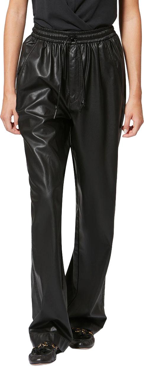 26SS 이자벨마랑 가죽 팬츠 PA0629FAD1B03E01BK BLACK - ISABEL MARANT