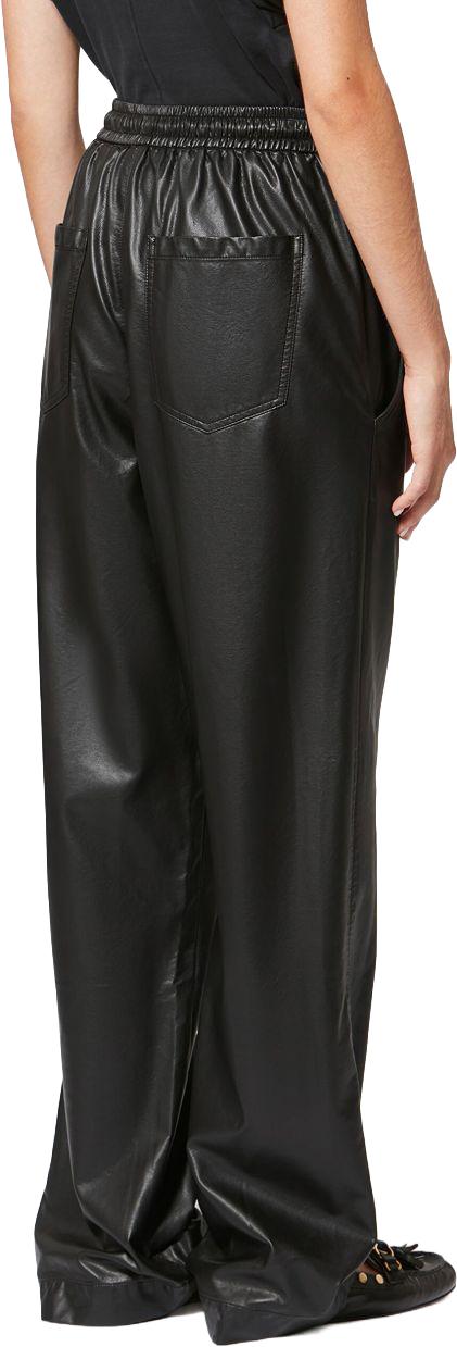26SS 이자벨마랑 가죽 팬츠 PA0629FAD1B03E01BK BLACK - ISABEL MARANT