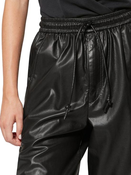 26SS 이자벨마랑 가죽 팬츠 PA0629FAD1B03E01BK BLACK - ISABEL MARANT