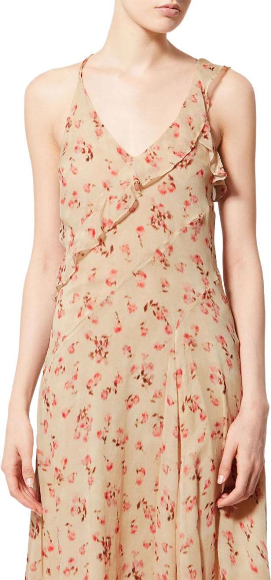 26SS 이자벨마랑 롱 원피스 RO1002FAD1J08E90BE BEIGE - ISABEL MARANT