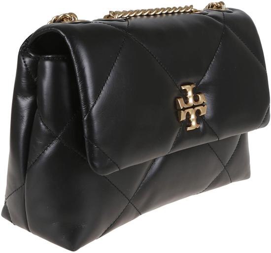 26FW 토리버치 스몰 키라 다이아몬드 퀼트 컨버터블 숄더백 154706001 BLACK - TORY BURCH