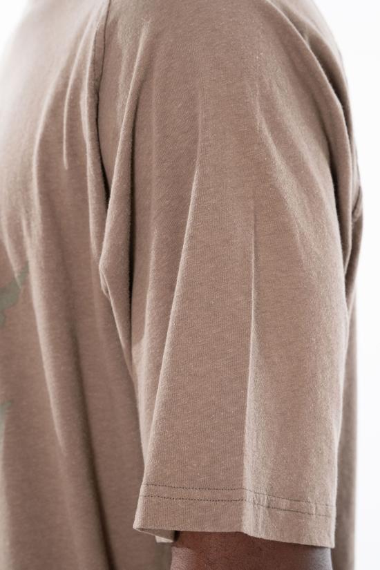 26SS 디젤 T-JUSSI 코튼 햄프 티셔츠 A22998 0WECP 7ETA Brown - DIESEL