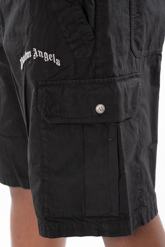 26SS 팜앤젤스 숏팬츠 PMCS012S26FAB002 BLACK Black - PALM ANGELS