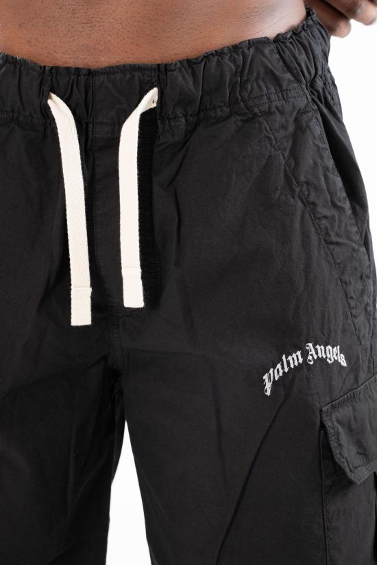 26SS 팜앤젤스 숏팬츠 PMCS012S26FAB002 BLACK Black - PALM ANGELS