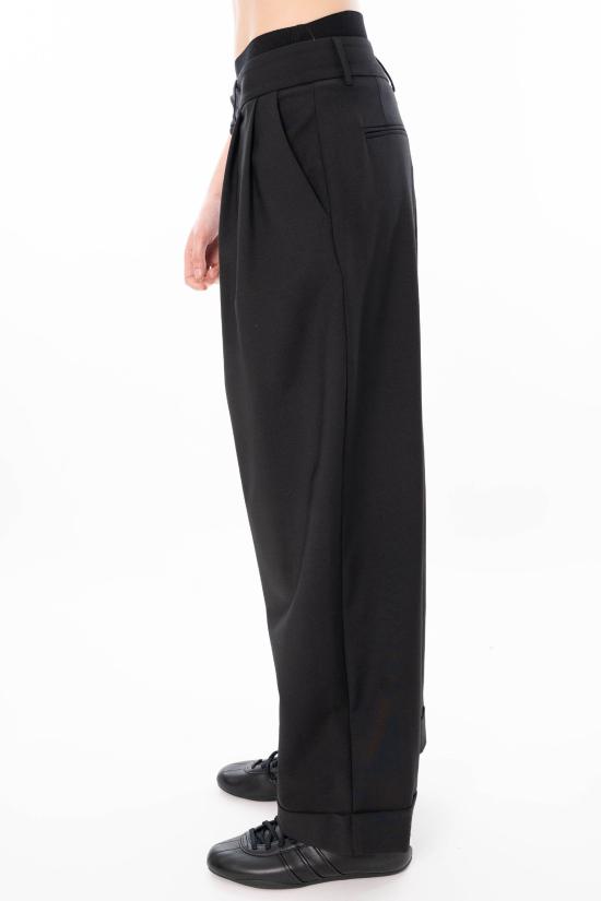 26SS 메이메이즈 스트레이트 팬츠 M6PH05 100 Black - MEIMEIJ