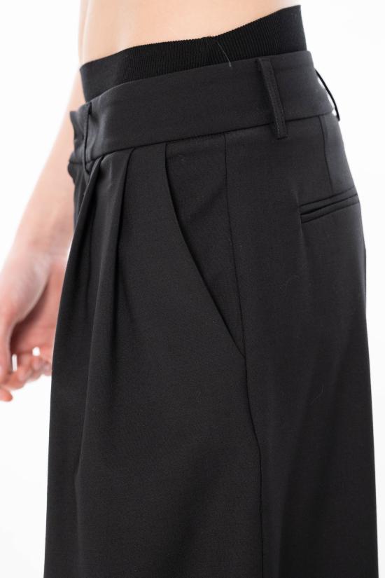 26SS 메이메이즈 스트레이트 팬츠 M6PH05 100 Black - MEIMEIJ