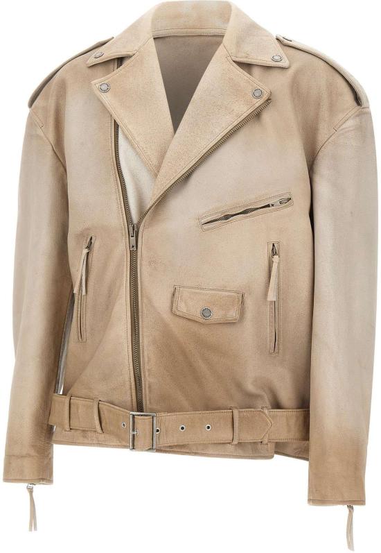 26SS 골든구스 바이커 자켓 8058807119717 BEIGE