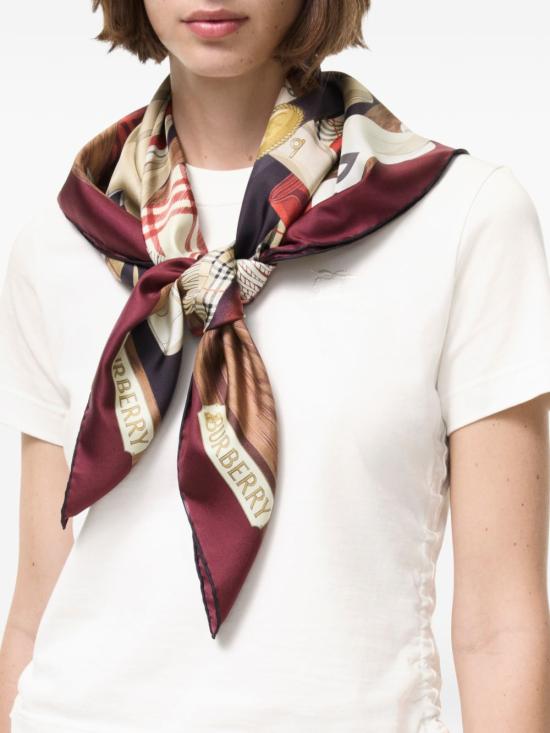 26FW 버버리 머플러/스카프 8127441 A1308 Oxblood - BURBERRY