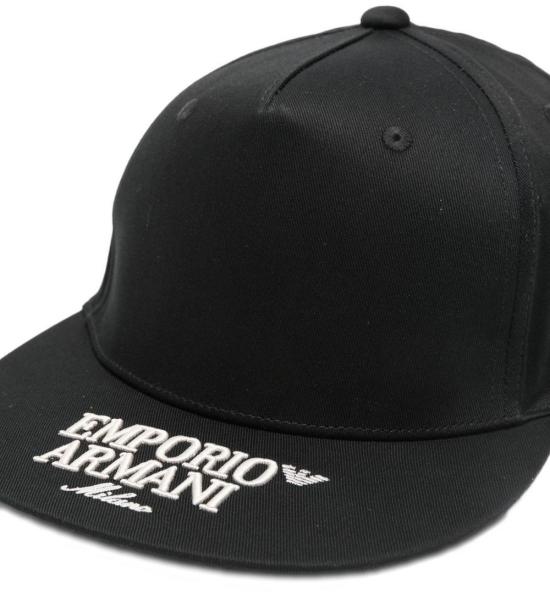 26SS 엠포리오 아르마니 볼캡 EM004848AF23345UC001 BLACK - EMPORIO ARMANI
