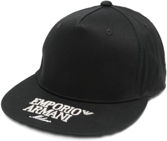 26SS 엠포리오 아르마니 볼캡 EM004848AF23345UC001 BLACK