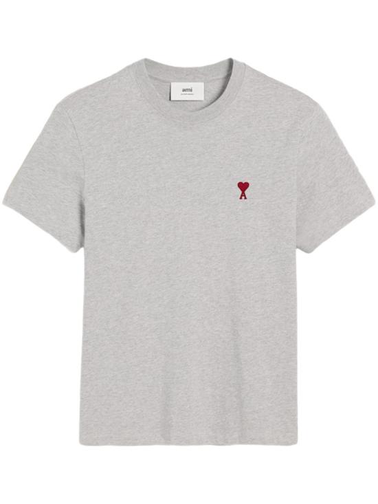 26SS 아미 스몰 하트 로고 티셔츠 BFUTS035 7240951 Gray