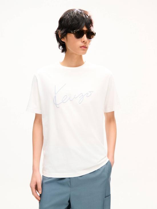 26FW 겐조 반팔 티셔츠 FG65TS2864SG 02 - KENZO