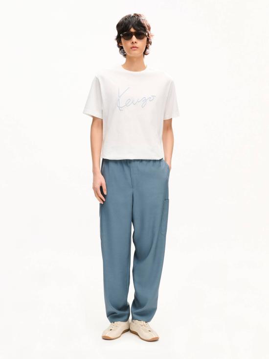 26FW 겐조 반팔 티셔츠 FG65TS2864SG 02 - KENZO