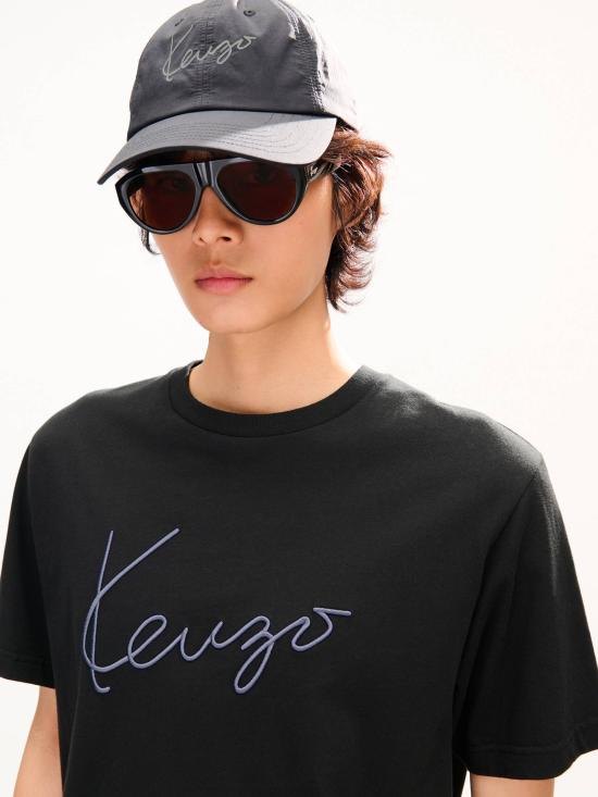 26FW 겐조 반팔 티셔츠 FG65TS2864SG 99J - KENZO