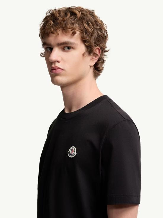 26FW 몽클레어 반팔 티셔츠 L20918C00042829H8 999 Nero - MONCLER