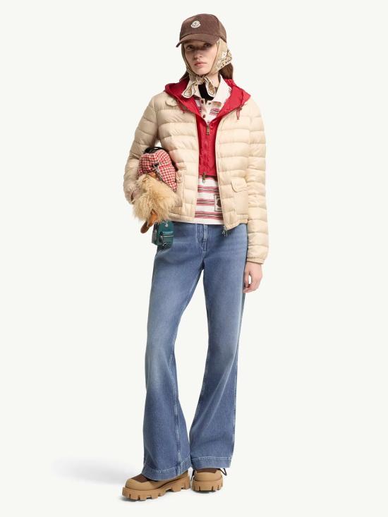 26FW 몽클레어 숏패딩 L20931A1010053048 21N Beige - MONCLER